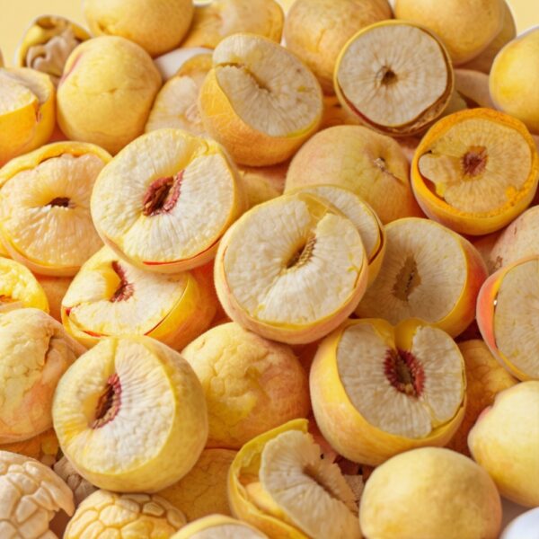 freeze dried peach pure natural