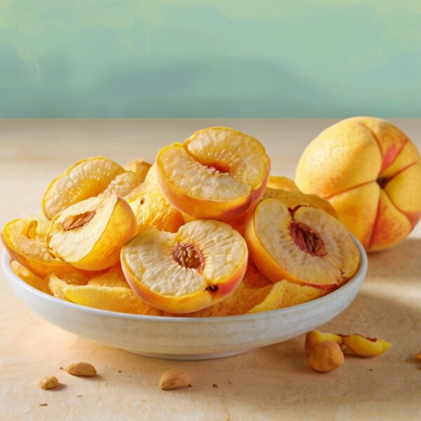 freeze dried peach pure natural