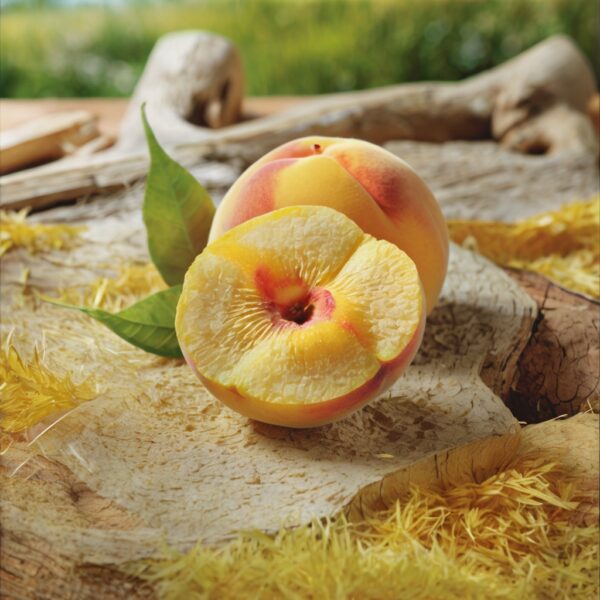 freeze dried peach pure natural